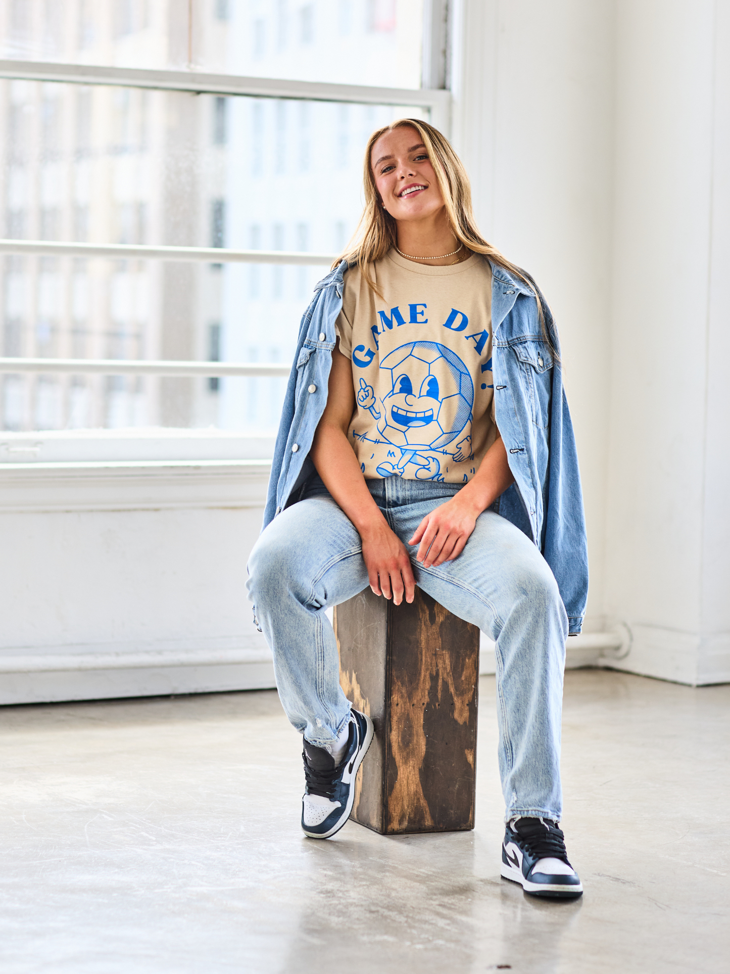 Game Day Tee, Blue