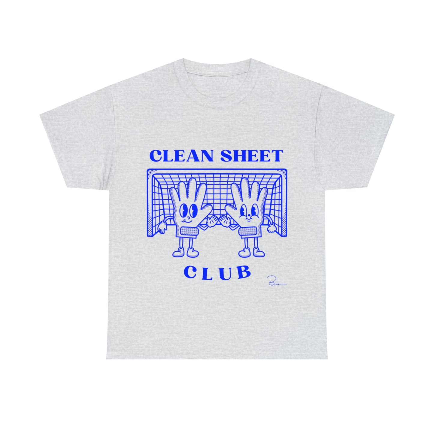 Clean Sheet Club Tee, Blue