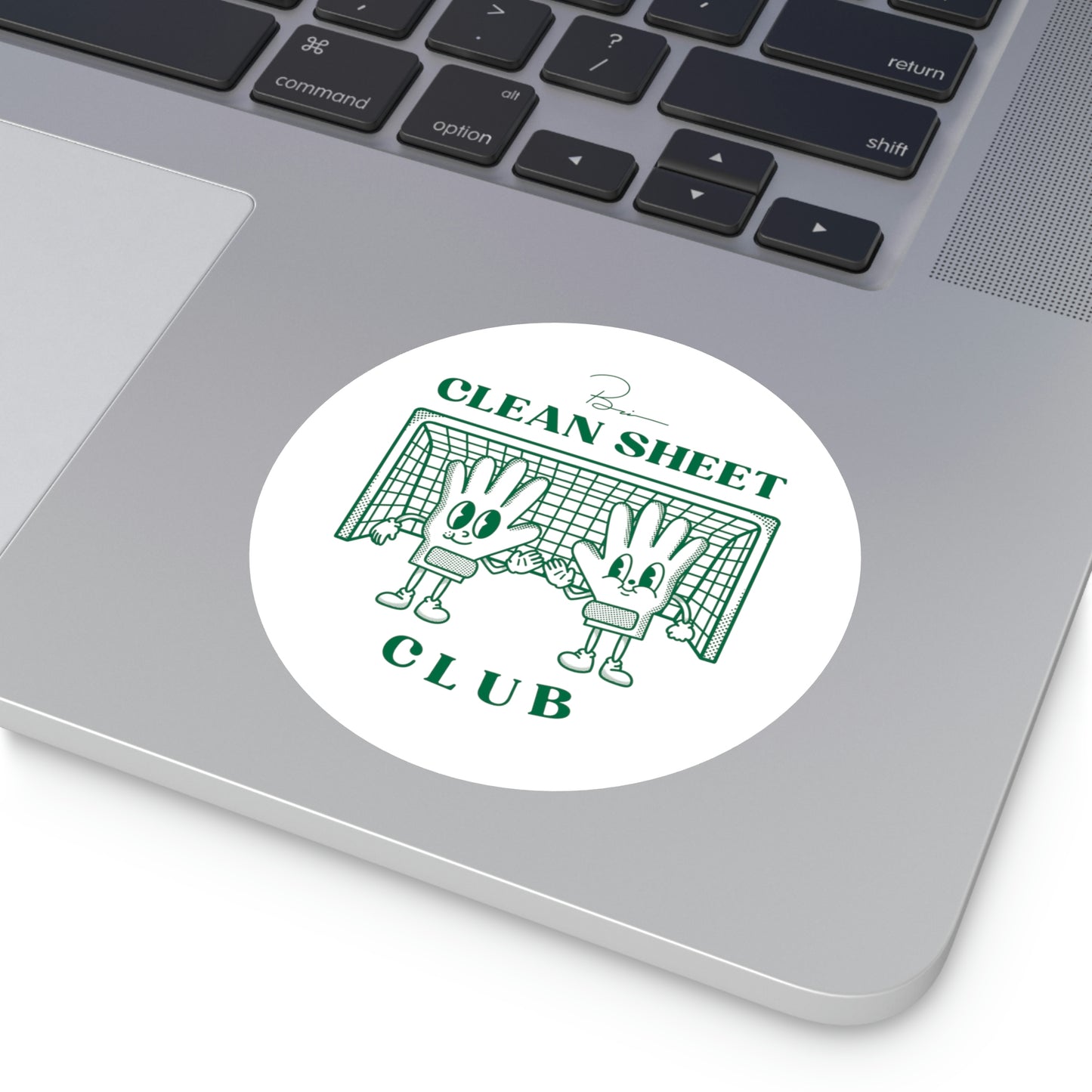 Clean Sheet Club Sticker, Green