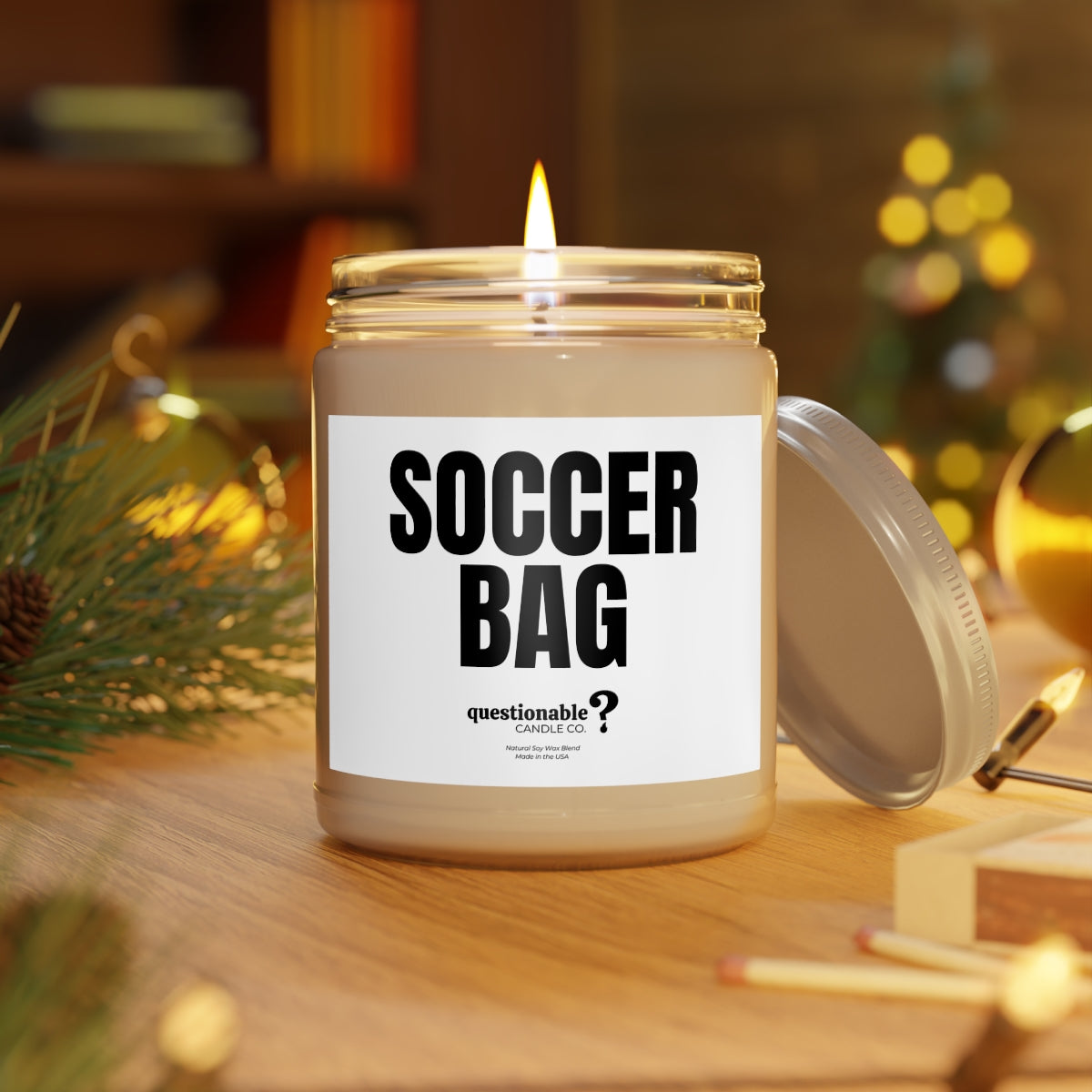 Soccer Bag Small Candle