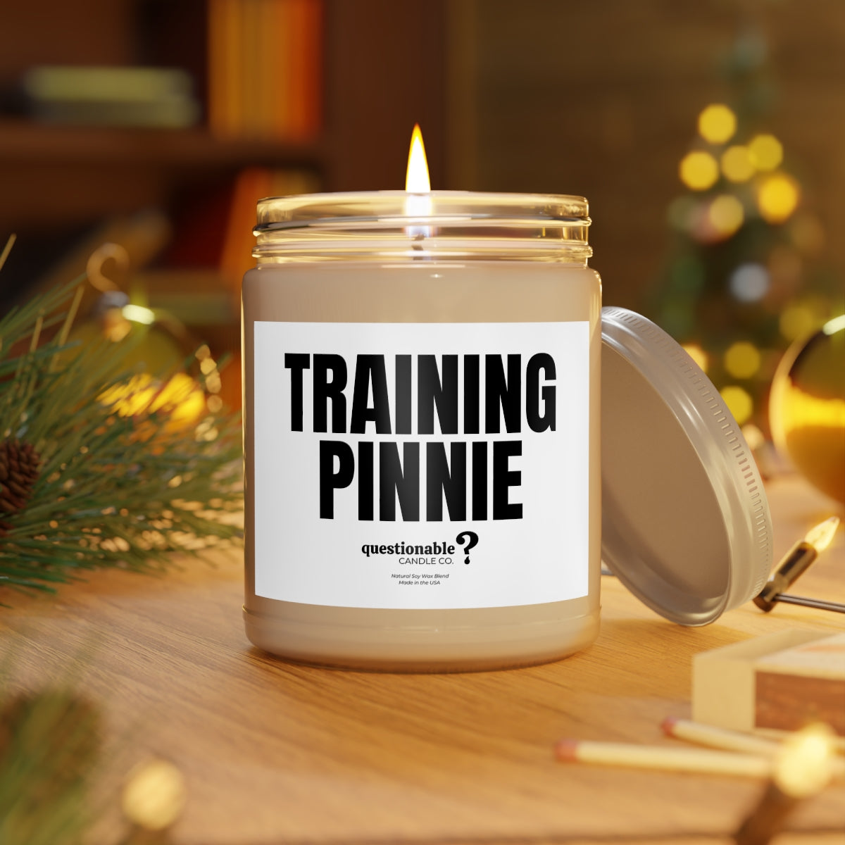 Training Pinnie Small Candle