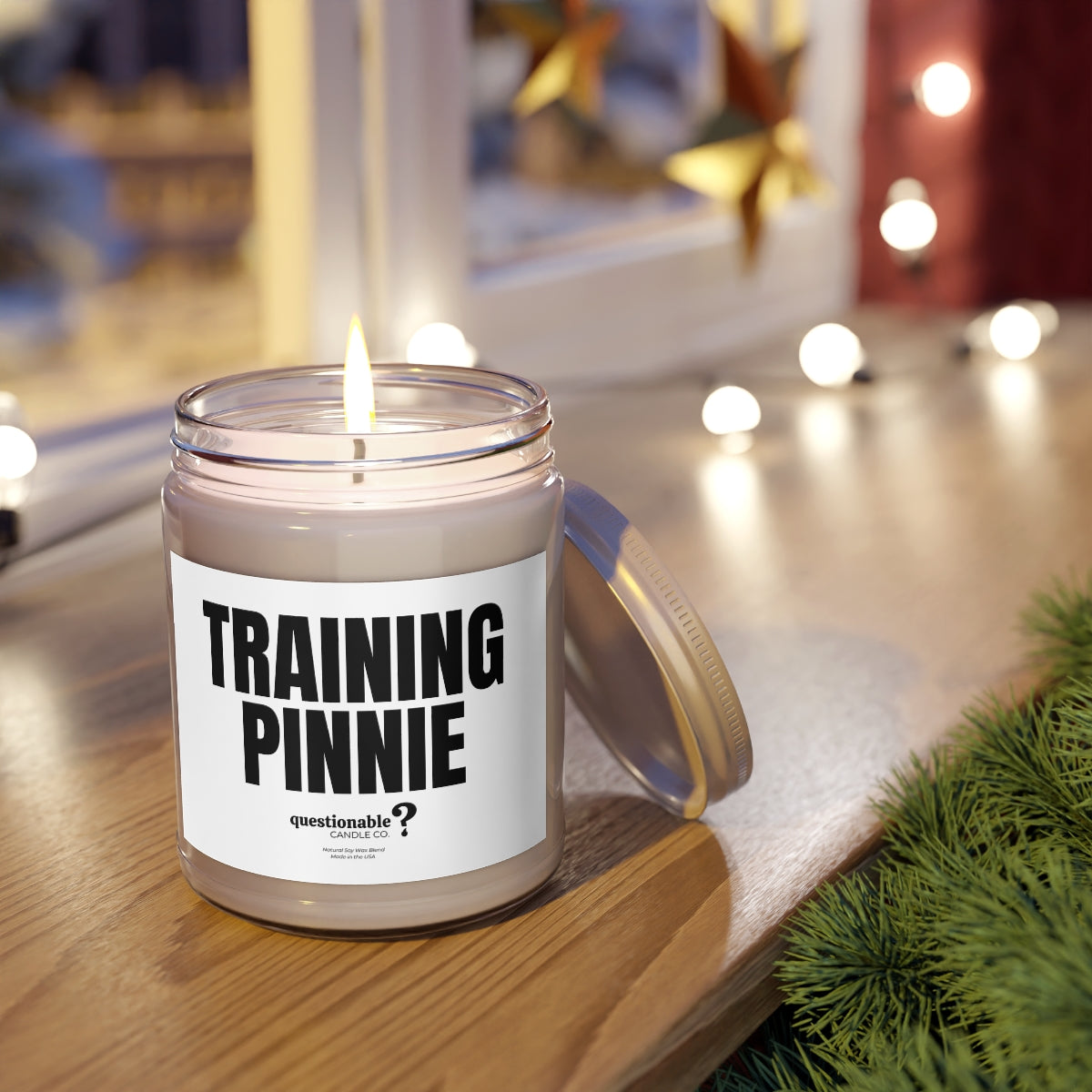 Training Pinnie Small Candle