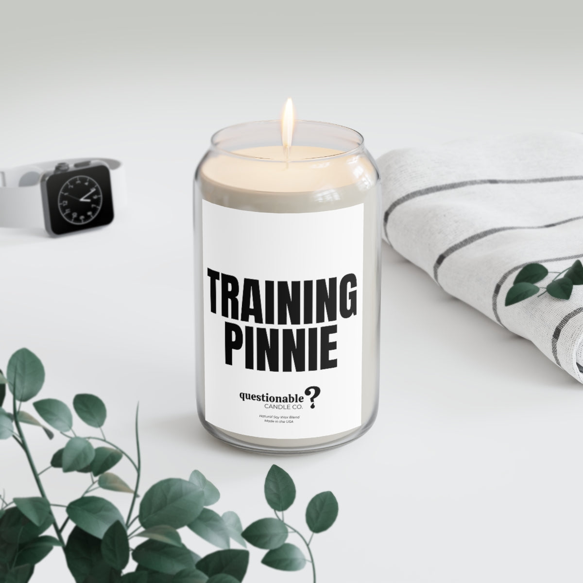 Training Pinnie Candle