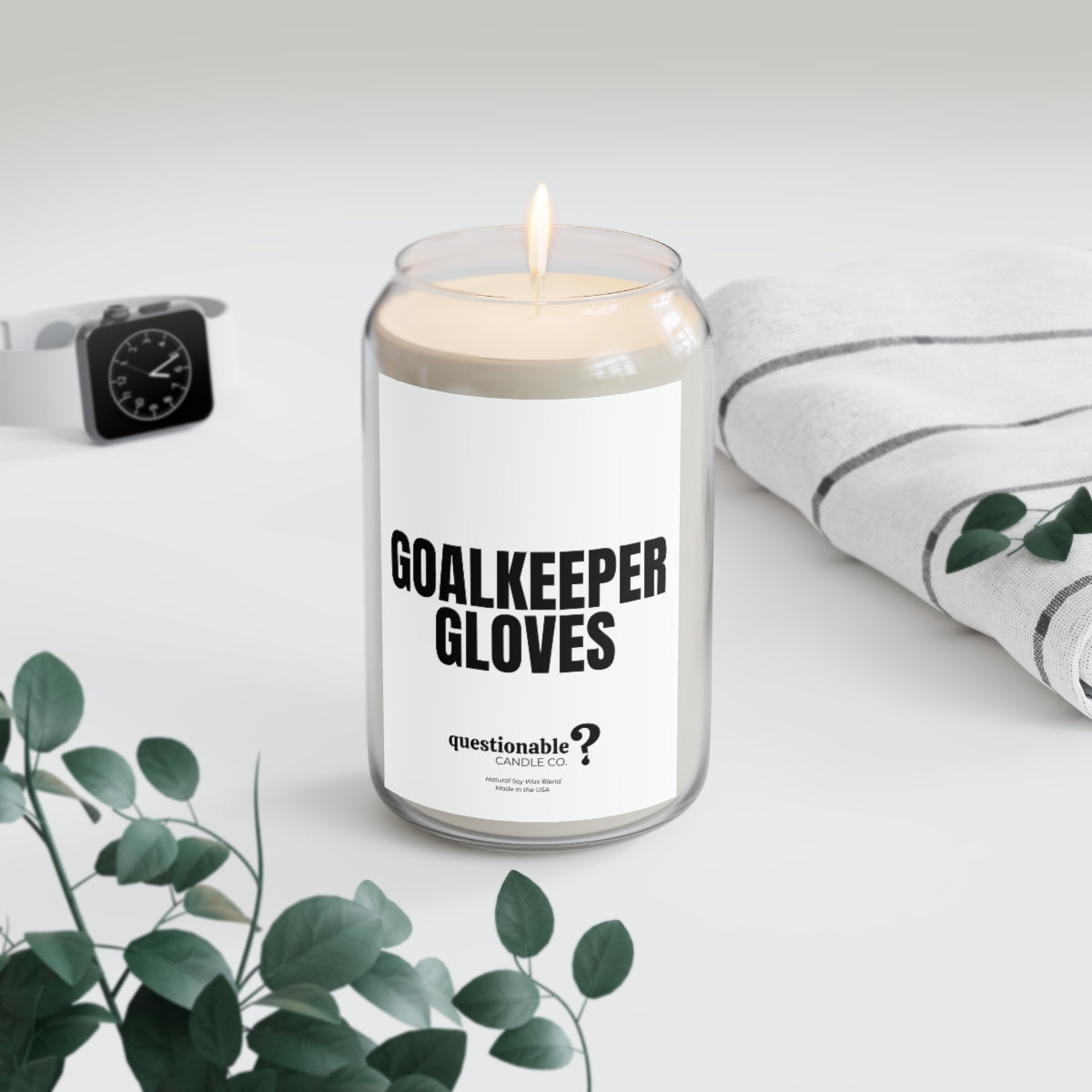 Goalkeeper Gloves Candle